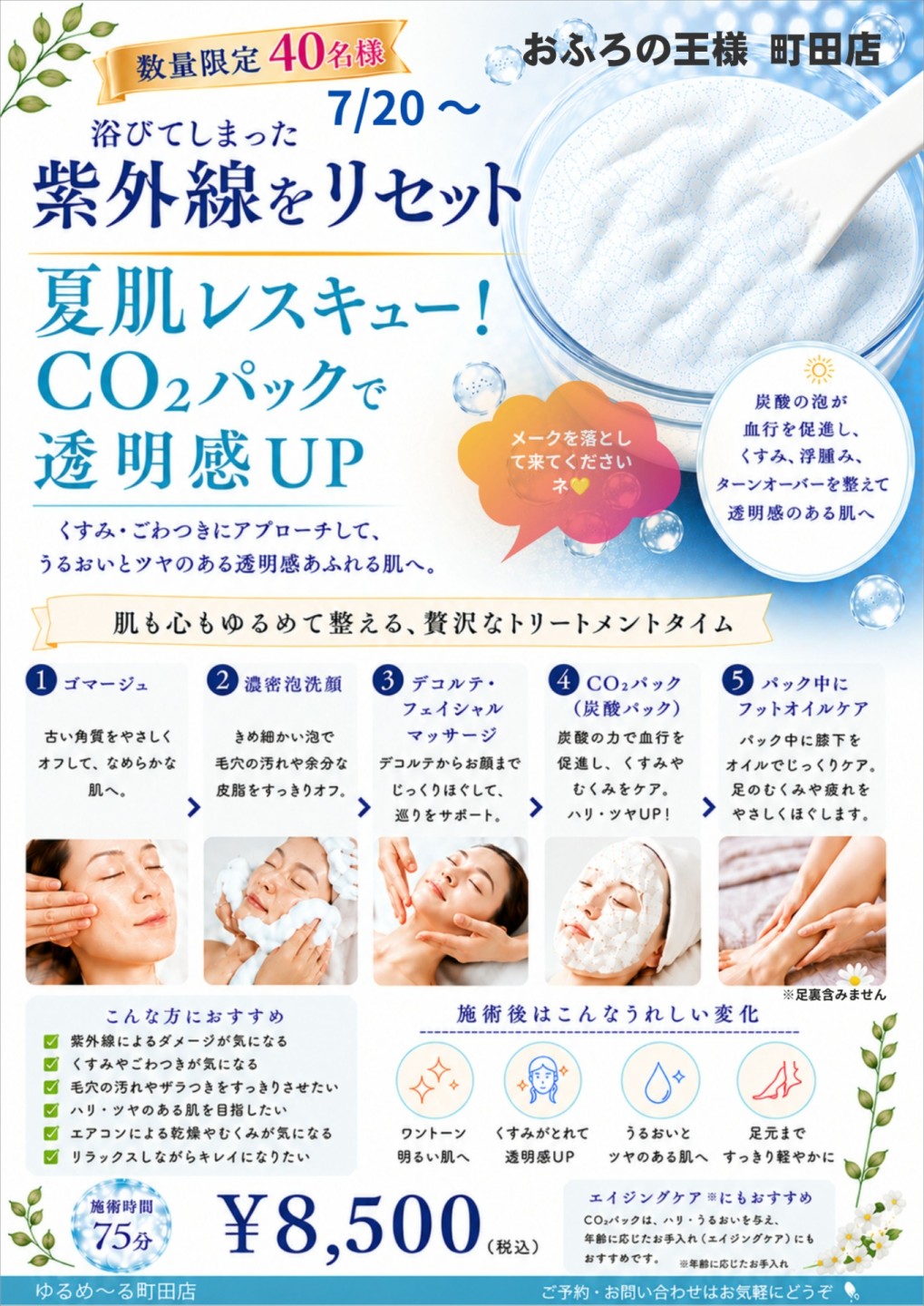 エステメニュー