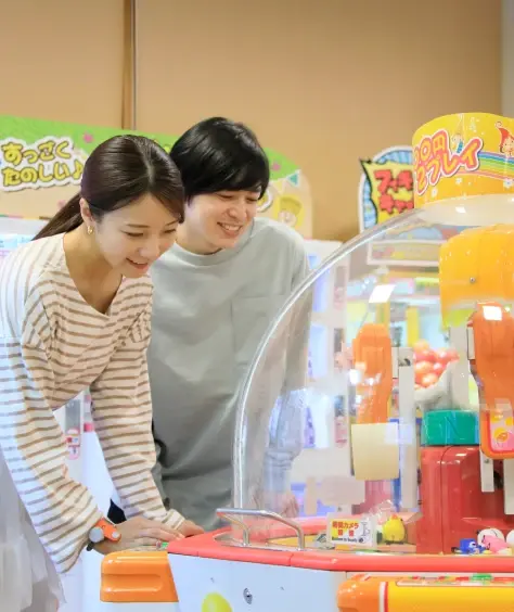 写真:ゲームコーナー