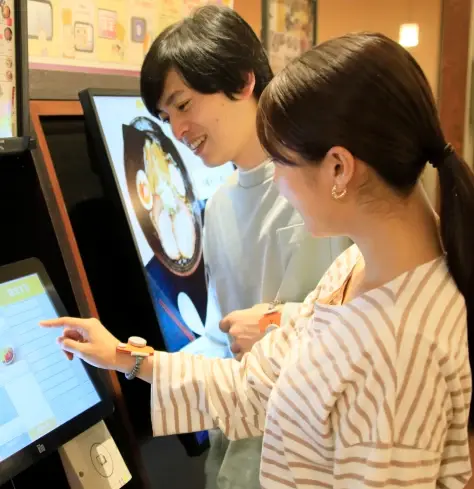 写真:レストラン
