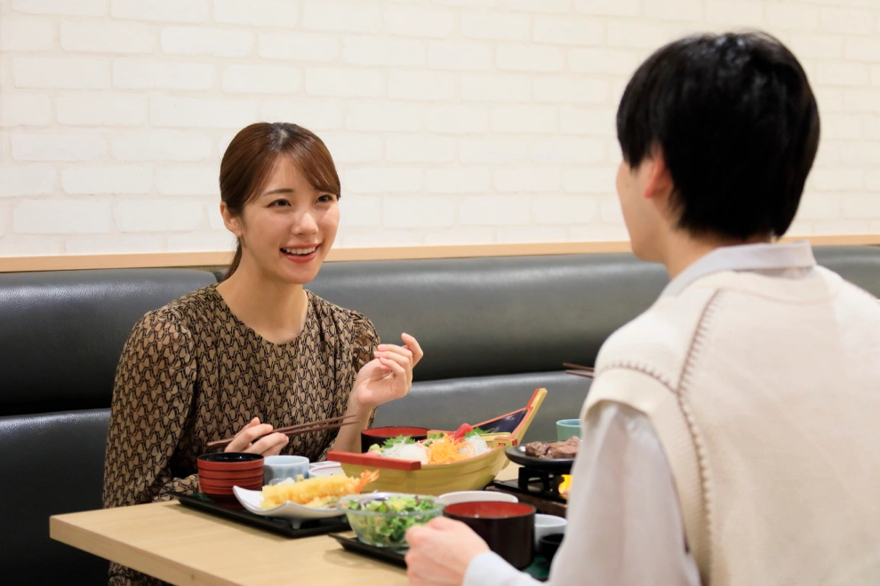 写真：レストラン