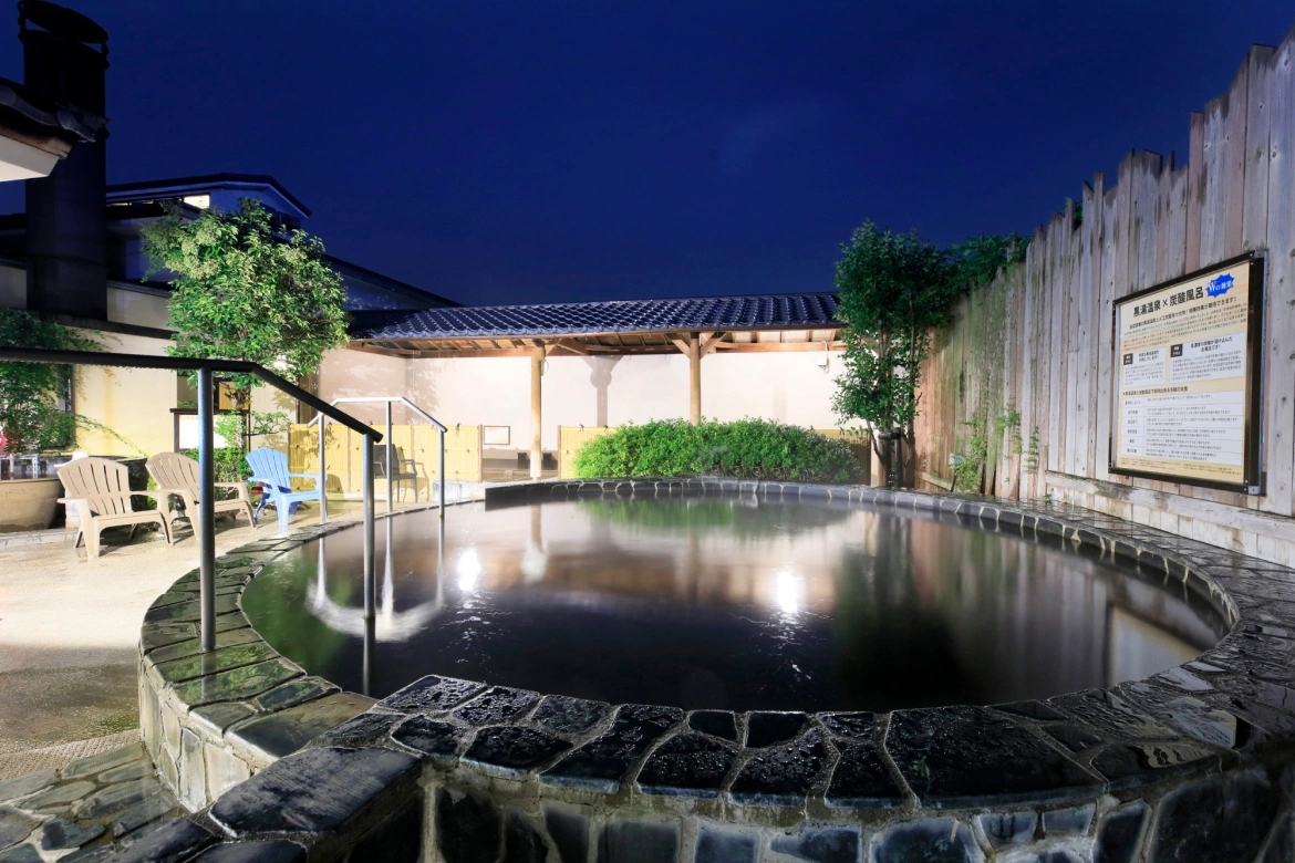 写真:黒湯温泉×炭酸風呂