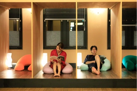 写真:館内