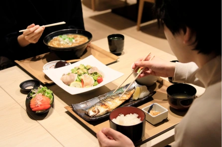 写真:レストラン