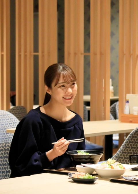 写真:レストラン